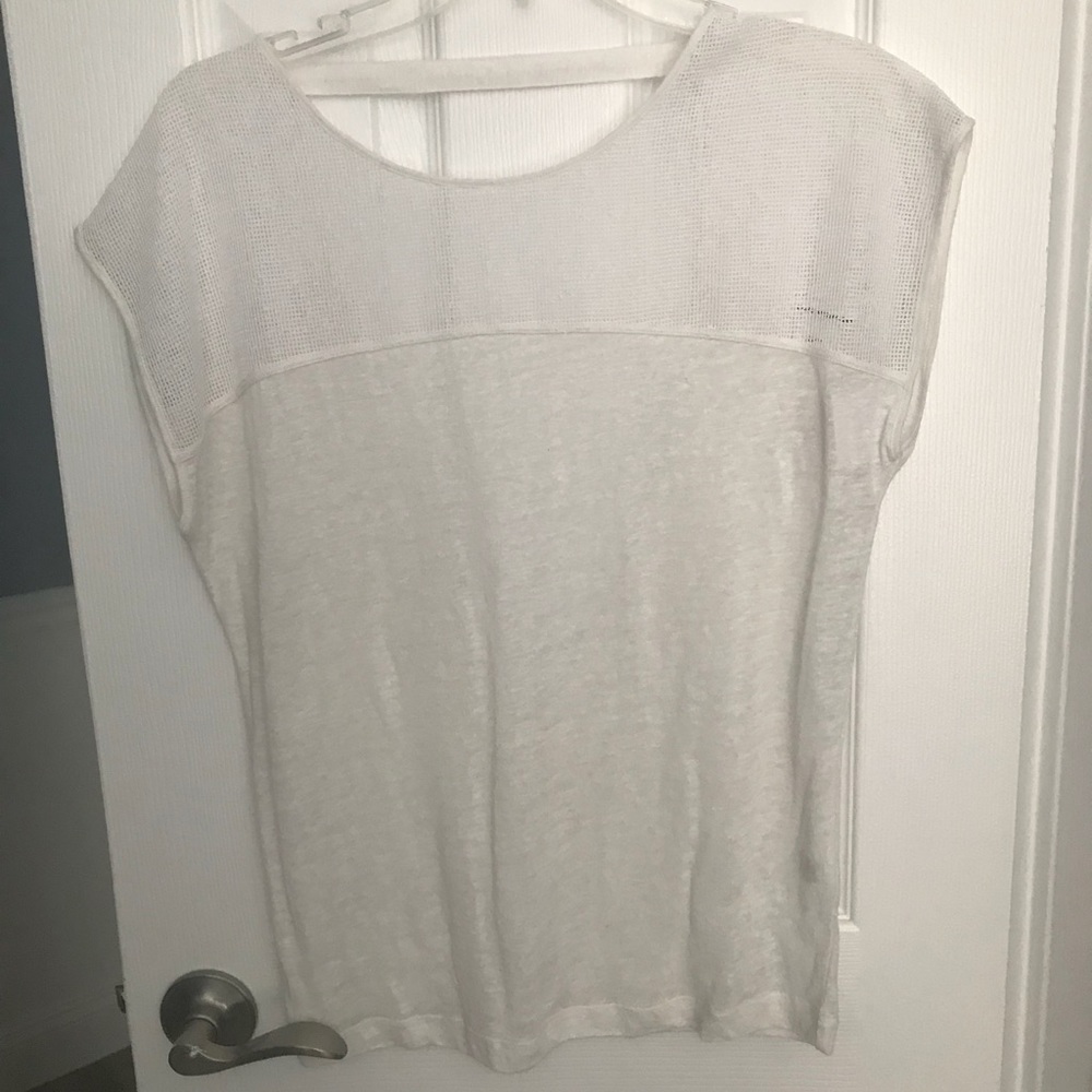 Club Monaco linen tee